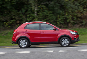 обоя автомобили, ssang yong, ssangyong, korando, uk-spec, красный