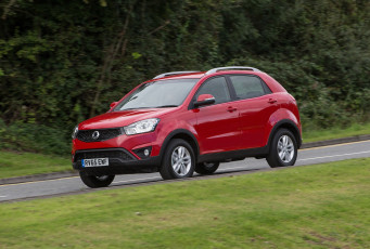 обоя автомобили, ssang yong, ssangyong, korando, uk-spec, красный