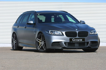 обоя автомобили, bmw, g-power, m550d, xdrive, touring, f11, 2015г