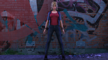 Картинка 3д+графика люди+ people фон взгляд девушка