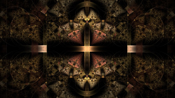 Картинка 3д+графика фракталы+ fractal цвета фон узор