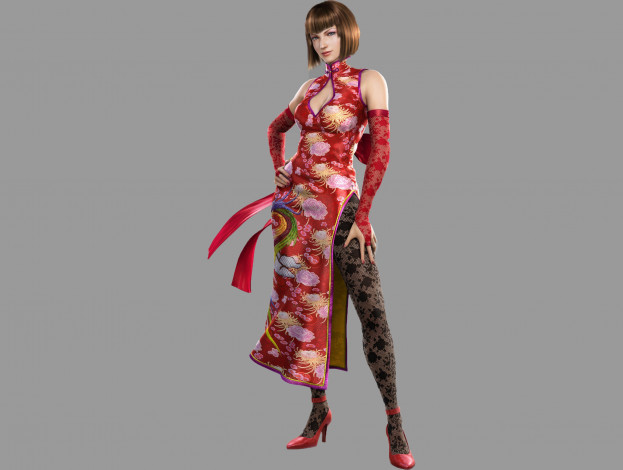 Обои картинки фото 3д графика, люди , people, фон, девушка, взгляд, туфли