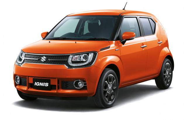 Обои картинки фото автомобили, suzuki, 2016г, ignis, jp-spec