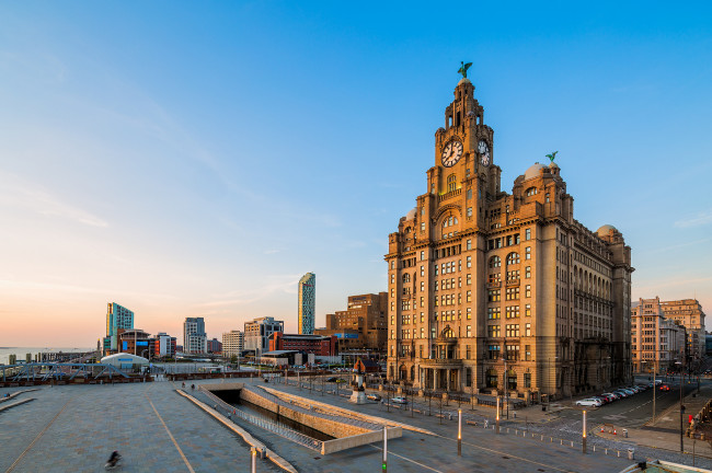 Обои картинки фото royal liver building, города, - здания,  дома, англия, ливерпуль, здание
