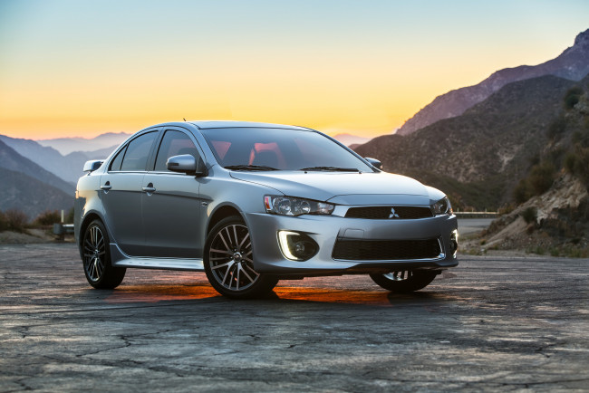 Обои картинки фото автомобили, mitsubishi, 2016г, lancer, gt, us-spec, 2015г