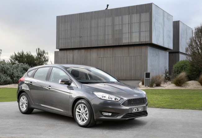 Обои картинки фото автомобили, ford, au-spec, темный, 2015г, focus