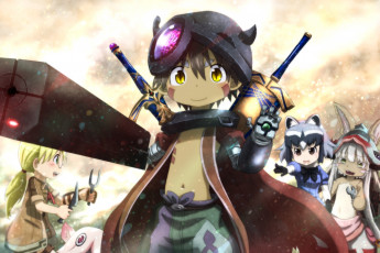 Картинка аниме made+in+abyss малыши