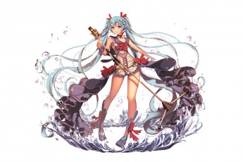 Картинка аниме vocaloid девушка