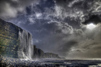 Картинка природа водопады простор