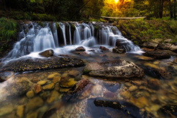 Картинка природа водопады простор