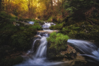 Картинка природа водопады простор