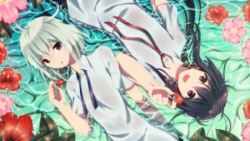 Картинка аниме touken+ranbu танец мечей