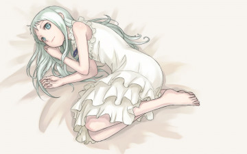 Картинка аниме anohana невиданный цветок