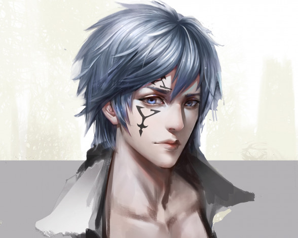 Обои картинки фото аниме, fairy tail, jellal, fernandes