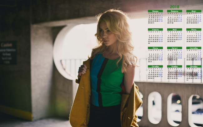 Обои картинки фото календари, девушки, взгляд