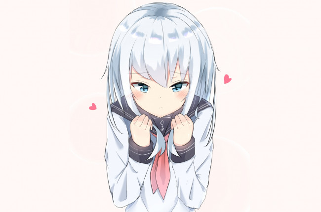 Обои картинки фото аниме, kantai collection, девушка