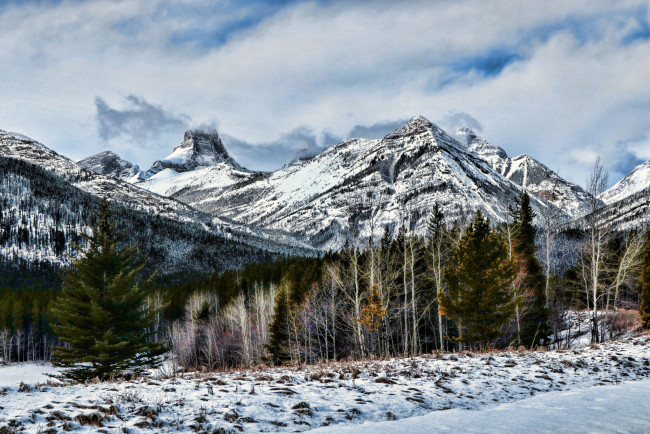 Обои картинки фото природа, горы, простор