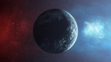 Картинка космос арт звезды галактики вселенная планета