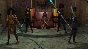 Картинка 3д+графика фантазия+ fantasy девушки взгляд фон