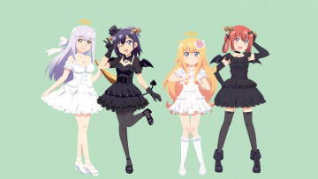 Картинка аниме kobayashi-san+chi+no+maid+dragon взгляд фон девушки