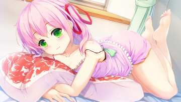 Картинка аниме unknown +другое+ взгляд девушка фон