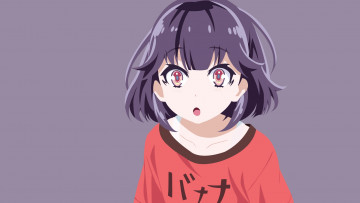 Картинка аниме unknown +другое+ взгляд фон девушка