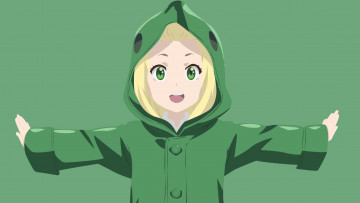 Картинка аниме unknown +другое+ взгляд фон девушка