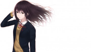 Картинка аниме unknown +другое+ фон девушка взгляд