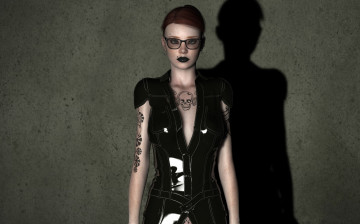 Картинка 3д+графика люди+ people фон девушка взгляд