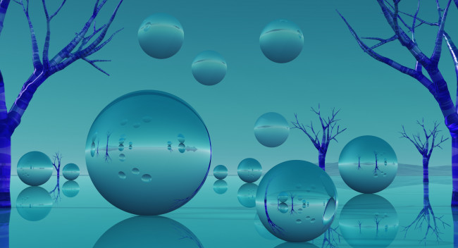Обои картинки фото 3д графика, шары , balls, фон, шары
