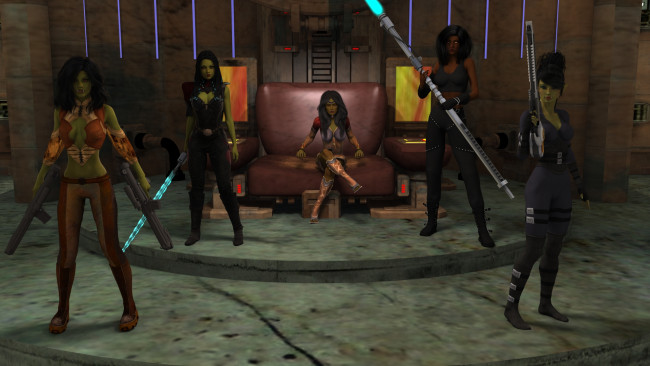 Обои картинки фото 3д графика, фантазия , fantasy, девушки, взгляд, фон