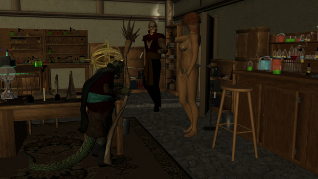 Обои картинки фото 3д графика, фантазия , fantasy, фон, взгляд, девушка