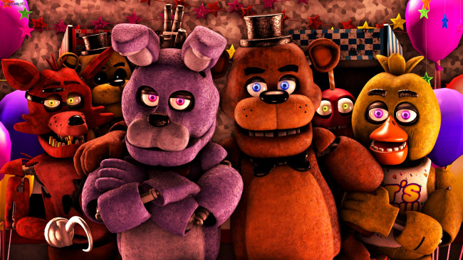 Обои картинки фото видео игры, five nights at freddy`s, five, nights, at, freddy's