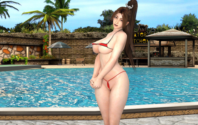 Обои картинки фото 3д графика, люди , people, девушка, взгляд, фон