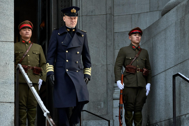 Обои картинки фото midway , 2019, кино фильмы, midway, военный, история, rear, admiral, tamon, yamaguchi, боевик, таданобу, асано, кадры, из, фильма