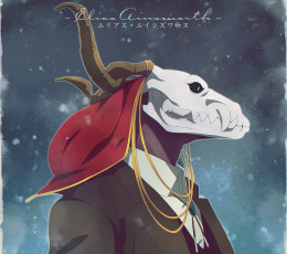 обоя аниме, mahou tsukai no yome, невеста, чародея