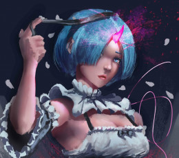 Картинка аниме re +zero+kara+hajimeru+isekai+seikatsu жизнь в альтернативном мире с нуля