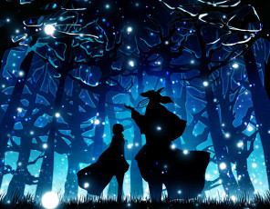 обоя аниме, mahou tsukai no yome, невеста, чародея