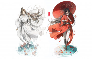 Картинка аниме tian+guan+ci+fu благословение небожителей tian guan ci fu мосян тунсю