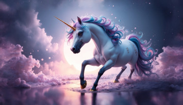 Картинка разное компьютерный+дизайн единорог