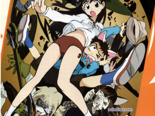 Картинка аниме flcl