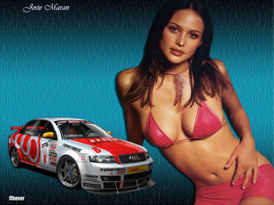 Картинка audi автомобили авто девушками