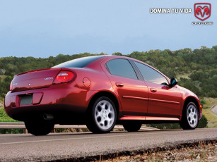 Картинка neon автомобили dodge