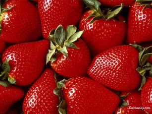 обоя strawberry, еда, клубника, земляника