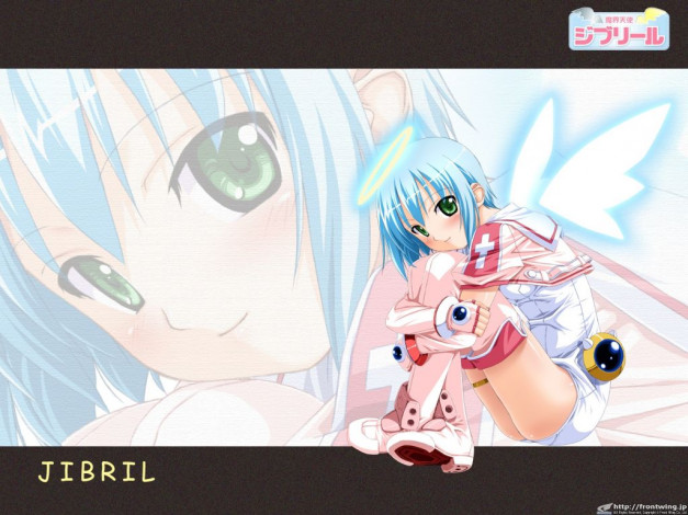 Обои картинки фото аниме, jiburiru, the, devil, angel