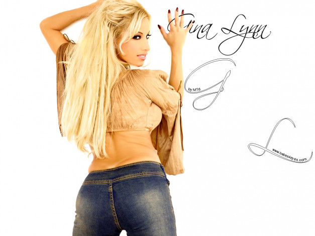 Обои картинки фото Gina Lynn, девушки