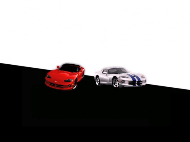 Обои картинки фото vipers, автомобили, dodge