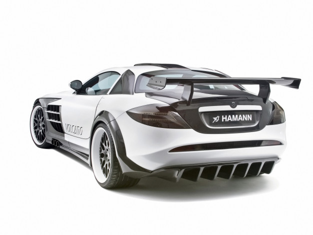Обои картинки фото 2009, hamann, volcano, mercedes, benz, slr, автомобили