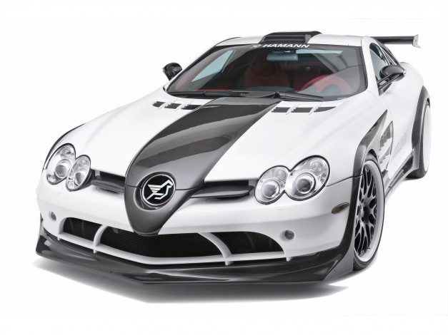 Обои картинки фото 2009, hamann, volcano, mercedes, benz, slr, автомобили