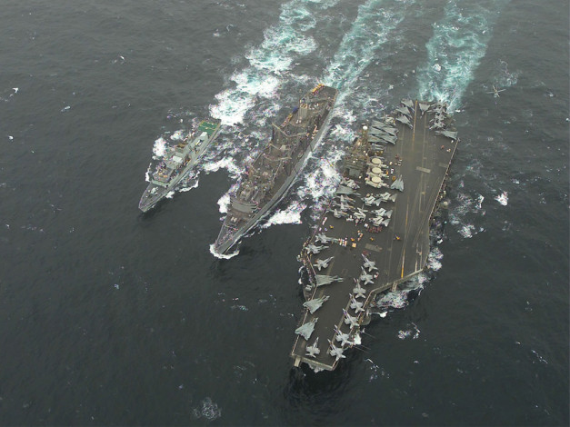 Обои картинки фото корабли, разные, вместе